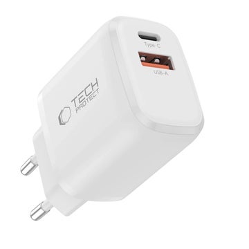 Tech-Protect NCA45W-GAN2 QC -v&auml;ggladdare, Vit