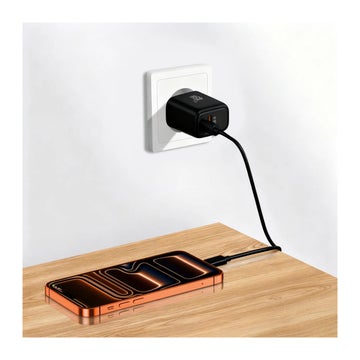 Tech-Protect NCA45W-GAN2 QC -v&auml;ggladdare, Vit