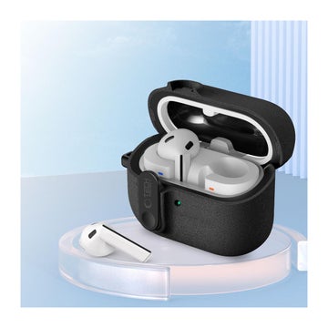 Tech-Protect Slim Hook Galaxy Buds 3 / 3 FE / 3 Pro fodral, Svart