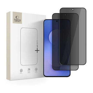Tech-Protect Galaxy A37 / A57 / S25 FE 5G Glass Spy+ sk&auml;rmskydd, Integritetsskydd (2-pack)