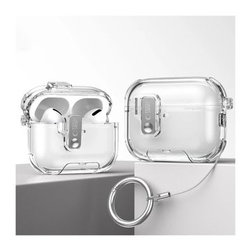Tech-Protect Bounce Pro AirPods Pro 3 fodral, Transparent