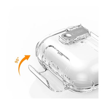 Tech-Protect Bounce Pro AirPods Pro 3 fodral, Transparent
