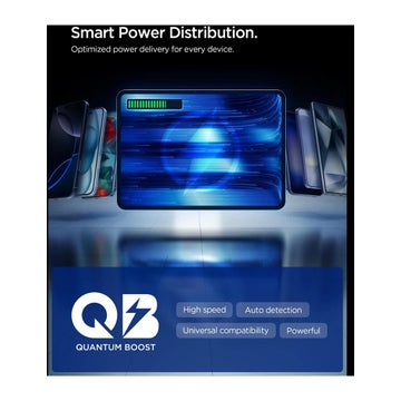 Spigen EV603BT 60W billaddare, Svart