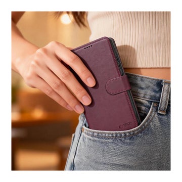 Tech-Protect Wallet Galaxy A36 / A37 / A56 5G fodral, Vinr&ouml;d