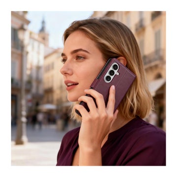 Tech-Protect Wallet Galaxy A36 / A37 / A56 5G fodral, Vinr&ouml;d
