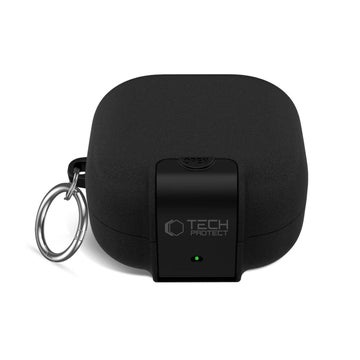 Tech-Protect Slim Hook Galaxy Buds 4 / 4 Pro fodral, Svart