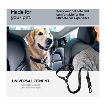 Spigen PS100 Universal bilb&auml;lte f&ouml;r hund, Svart