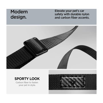 Spigen PS100 Universal bilb&auml;lte f&ouml;r hund, Svart