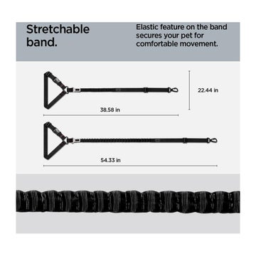 Spigen PS100 Universal bilb&auml;lte f&ouml;r hund, Svart