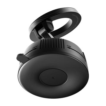 Spigen MFT36 MagSafe -mobilh&aring;llare f&ouml;r bil, Svart