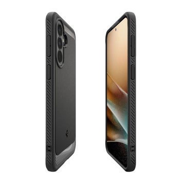 Spigen Rugged Armor Galaxy A37 5G skal, Svart