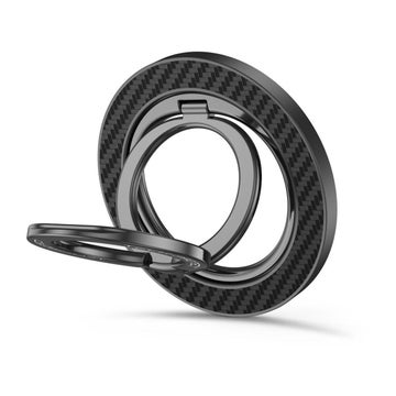 Tech-Protect magnetic MagSafe ringh&aring;llare, MMR800, Svart