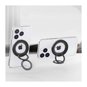 Tech-Protect magnetic MagSafe ringh&aring;llare, MMR800, Svart