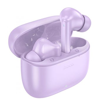 Hoco EQ2 tr&aring;dl&ouml;sa in-ear h&ouml;rlurar, Lila