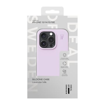 iDeal of Sweden iPhone 17e / 16e / 15 / 14 / 13 Silicone Case, Lavender Milk