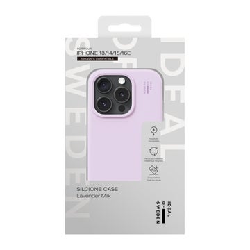 iDeal of Sweden iPhone 17e / 16e / 15 / 14 / 13 MagSafe Silicone Case, Lavender Milk
