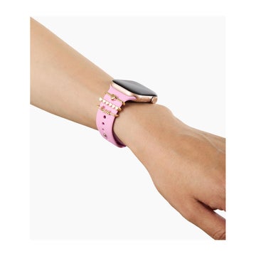 iDeal of Sweden Apple Watch 38 / 40 / 41 / 42 mm Silicone Band armband, Storlek M-L, bubblegum pink