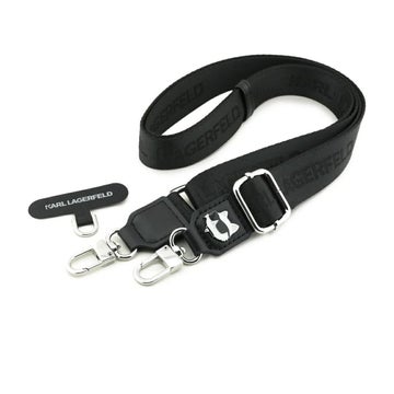 Karl Lagerfeld Universal Strap halsband, Choupette Metal Logo