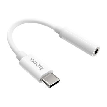 Hoco LS30 Audio USB-C / 3.5mm adapter, Vit