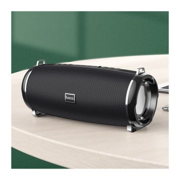 Hoco HC2 2x 5W TWS RGB Bluetooth-h&ouml;gtalare, Svart