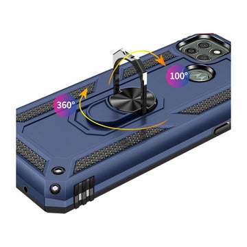 Motorola G9 Power Armor -skal, Bl&aring;