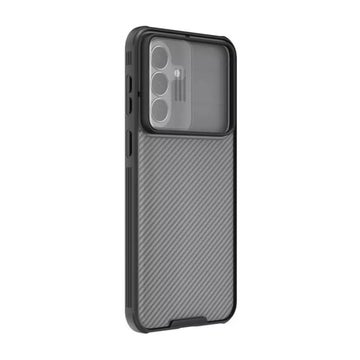 Nillkin Galaxy A37 5G CamShield Pro Case -mobilskal, Transparent svart