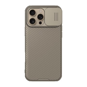 Nillkin Apple iPhone 16 Pro Max CamShield Pro Case -mobilskal, Guld