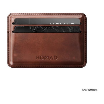 Nomad Horween Card Wallet -kortfack, Olde Dublin