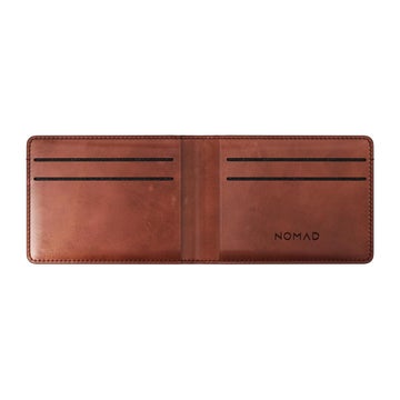 Nomad Horween Bifold Wallet, Olde Dublin