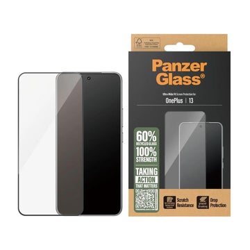 PanzerGlass OnePlus 13 5G Ultra-Wide sk&auml;rmskydd, Svart