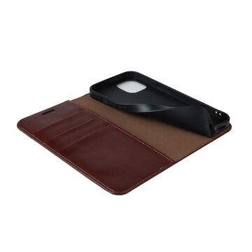 Apple iPhone 13 Pl&aring;nboksfodral, l&auml;der i flera f&auml;rgalternativ