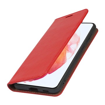 Samsung Galaxy S21 FE Pl&aring;nboksfodral, l&auml;der i flera f&auml;rgalternativ