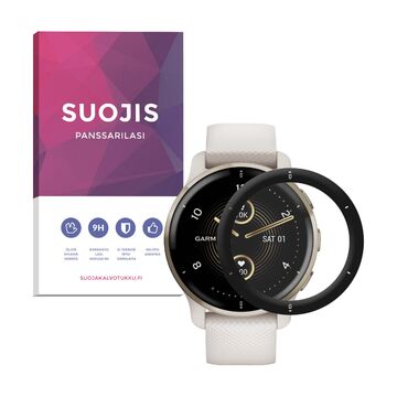 Garmin Venu 2 Plus Skyddis-skyddsfilm, med monteringsverktyg f&ouml;r hela sk&auml;rmen