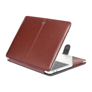Ekol&auml;der fodral f&ouml;r Apple MacBook Air/Pro 13.3" / M2 / M3 13.6" / M4 / M5, Brun
