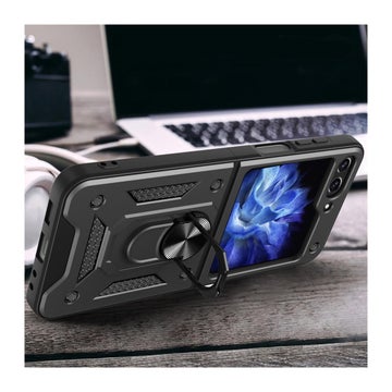 Galaxy Z Flip5 5G Armor skal, Svart