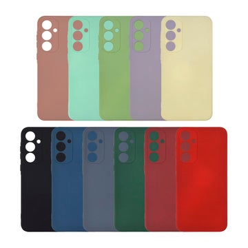 Galaxy A35 5G silikonaktigt TPU skal, Bl&aring;