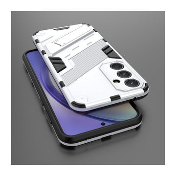 Galaxy A35 5G mobilskal med stativfunktion, Vit