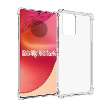 Motorola Edge 50 Fusion 5G Transparent tunt TPU skal