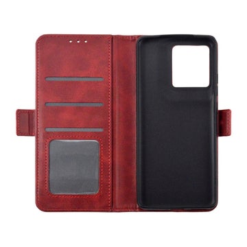 Motorola Edge 50 Pro 5G Plånboksfodral, ekoläder i flera färgalternativ