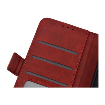 Motorola Edge 50 Pro 5G Plånboksfodral, ekoläder i flera färgalternativ