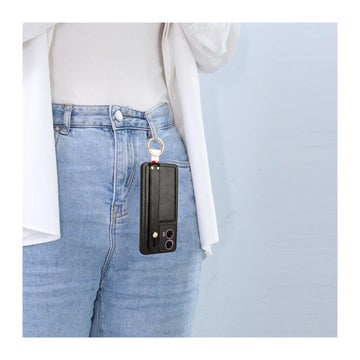 Motorola E14 / G04 / G24 skal med halsband, Ekol&auml;der i flera f&auml;rgen