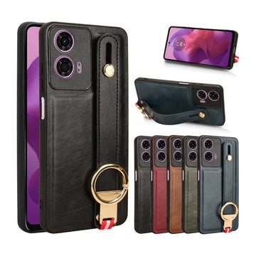 Motorola E14 / G04 / G24 skal med halsband, Ekol&auml;der i flera f&auml;rgen