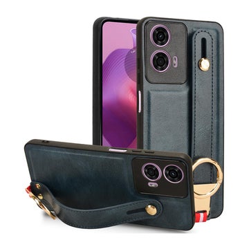 Motorola E14 / G04 / G24 skal med halsband, Ekol&auml;der i flera f&auml;rgen