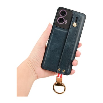 Motorola E14 / G04 / G24 skal med halsband, Ekol&auml;der i flera f&auml;rgen