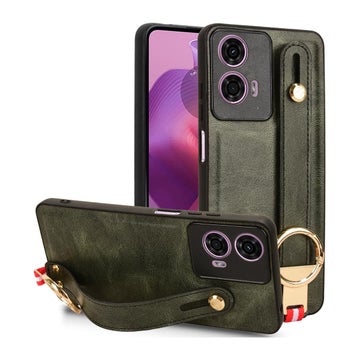 Motorola E14 / G04 / G24 skal med halsband, Ekol&auml;der i flera f&auml;rgen