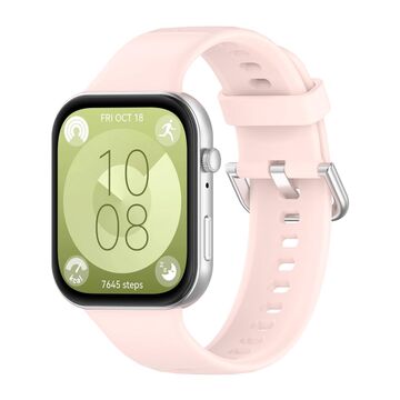Silikonarmband till Huawei Watch Fit smartklocka, Rosa