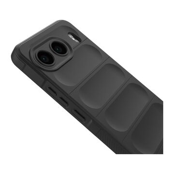 OnePlus Nord 4 5G texturerat TPU-skal, Bumper, Svart