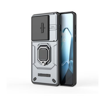 OnePlus 13 5G skal med greppring och kameraskydd, Gr&aring;