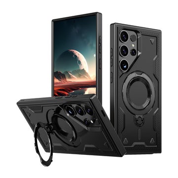Galaxy S25 Ultra 5G MagSafe skal med stativ, Svart