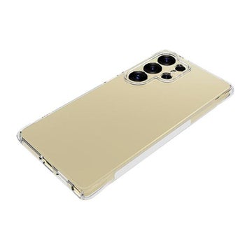 Galaxy S25 Ultra 5G Bumper skal, TPU-plast, transparent